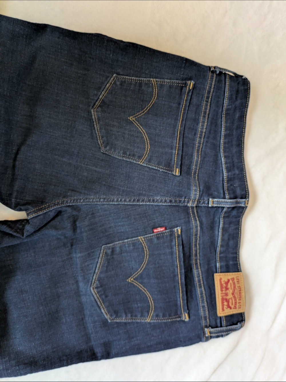Levi's 711 Dark Indigo Skinny Jeans - Picture 7 of 7